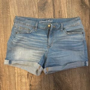 HARDLY WORN JEAN SHORTS!